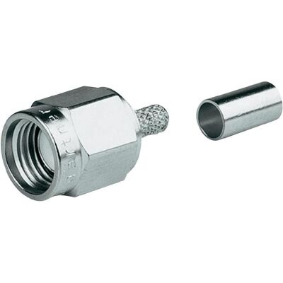 Telegärtner R-SMA-Steckverbinder Stecker, gerade 50 Ohm J01150R0001 1 St., Elektronikkabel + Stecker Telegärtner R-SMA-Steckverbinder Stecker, gerade 50 Ohm J01150R0001 1 St., Elektronikkabel + Stecker