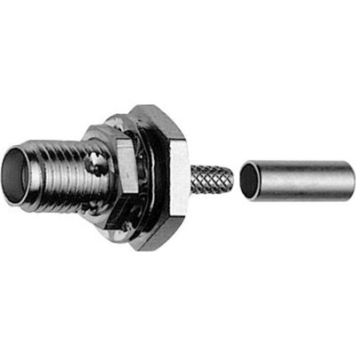 Telegärtner Gold SMA-Stecker mit Dichtung - IP 68, RG-58/U, Crimp Telegärtner Gold SMA-Stecker mit Dichtung - IP 68, RG-58/U, Crimp