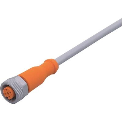 IFM EVW012, Elektronikkabel + Stecker, Orange IFM EVW012, Elektronikkabel + Stecker, Orange