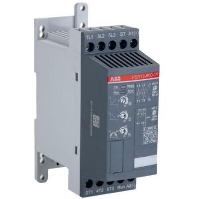 ABB, Motorsteuerung, PSR12-600-11 - 12A Softstarter 5.5kW ABB, Motorsteuerung, PSR12-600-11 - 12A Softstarter 5.5kW