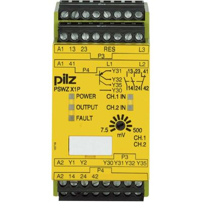 Pilz 777951 PSWZ X1P 0,0075-0,5V/24-240VACDC, Relais Pilz 777951 PSWZ X1P 0,0075-0,5V/24-240VACDC, Relais