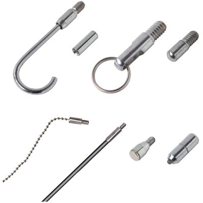 Klauke, Zubehör Elektroinstallation, KLA 52055387 Zubehör Set für Kabeleinzug- Stangen (8Stk.) Klauke, Zubehör Elektroinstallation, KLA 52055387 Zubehör Set für Kabeleinzug- Stangen (8Stk.)