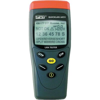 HT Instruments, Multimeter, QUICKLAN 6055 Geeignet für UTP (Kabeltester) HT Instruments, Multimeter, QUICKLAN 6055 Geeignet für UTP (Kabeltester)