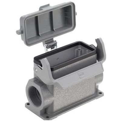 Harting Sockelgehäuse 19200160295 mit 2xM20 16A - Elektrisch Gehäuse Harting Sockelgehäuse 19200160295 mit 2xM20 16A - Elektrisch Gehäuse