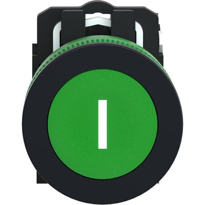 Schneider Electric Drucktaster, kompl, Flush, Kunststoff, XB5FA3311, Schalter + Taster, Grün Schneider Electric Drucktaster, kompl, Flush, Kunststoff, XB5FA3311, Schalter + Taster, Grün