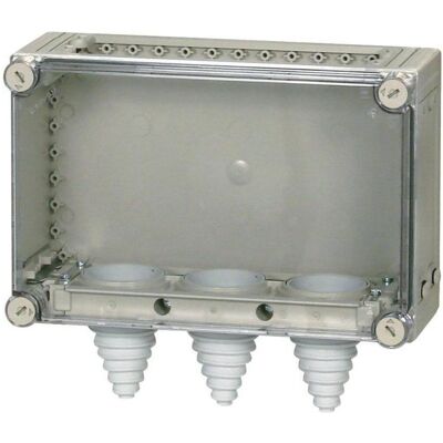 Eaton MOE KST43-125 Verteilergehäuse 375x250mm T=125mm IP65 (Verteiler), Elektronikzubehör + Gehäuse, Grau Eaton MOE KST43-125 Verteilergehäuse 375x250mm T=125mm IP65 (Verteiler), Elektronikzubehör + Gehäuse, Grau