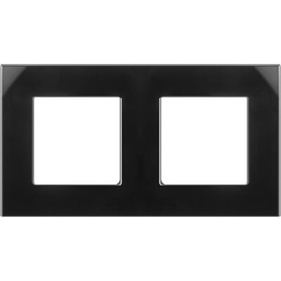 Maclean MCE729B - Glas Wandsteckrahmen - Schwarz Maclean MCE729B - Glas Wandsteckrahmen - Schwarz