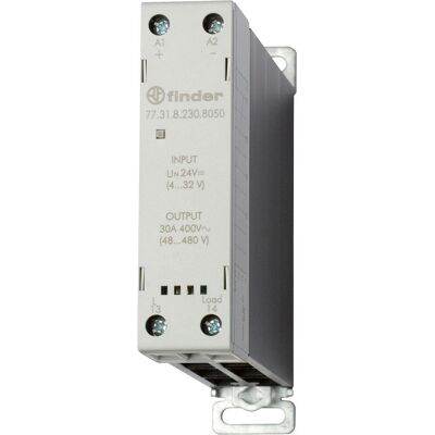 Finder Relay, solid state 30A 1NO, 230vac, Relais Finder Relay, solid state 30A 1NO, 230vac, Relais