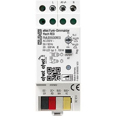 JUNG, Lichtschalter + Storenschalter, Funkdimmer eNet uni REG FMUD5500REG JUNG, Lichtschalter + Storenschalter, Funkdimmer eNet uni REG FMUD5500REG