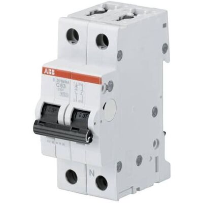 ABB, Schutzschalter, S201M-B32NA Sicherungsautomat B-Char.,10kA,32A,1P,+N A S201M-B32NA ABB, Schutzschalter, S201M-B32NA Sicherungsautomat B-Char.,10kA,32A,1P,+N A S201M-B32NA