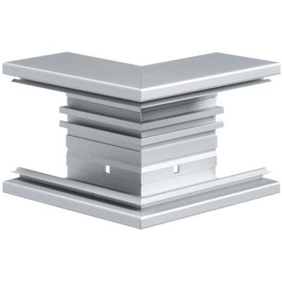 Hager, Leitungsführung, TEH BRA651003ELN AuÃeneck,BRA65100,Alu,naturelox (6.80 cm) Hager, Leitungsführung, TEH BRA651003ELN AuÃeneck,BRA65100,Alu,naturelox (6.80 cm)