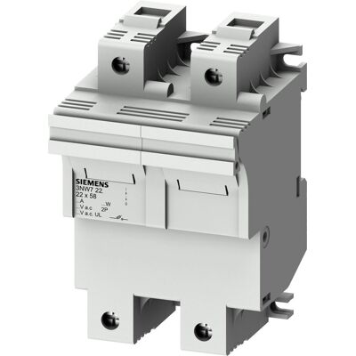 Siemens 3NW7221 Support für zylindrische Sicherung 100A Siemens 3NW7221 Support für zylindrische Sicherung 100A