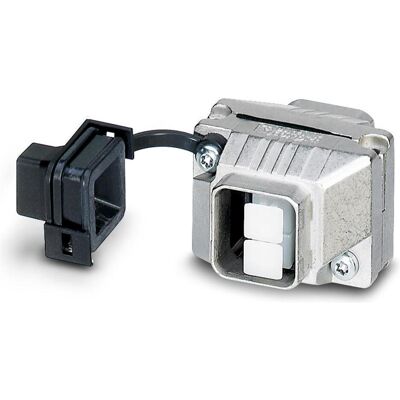 Phoenix Contact LWL-Kupplung VS-PPC-J-1-SCRJ-MNBK, Elektronikkabel + Stecker, Silber Phoenix Contact LWL-Kupplung VS-PPC-J-1-SCRJ-MNBK, Elektronikkabel + Stecker, Silber
