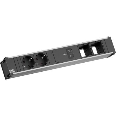 Bachmann, Steckdosenleiste, CONI 2xCEE7/3 1xUSB C/C 100W 2xCM 0,2m (2x, CEE 7/3) Bachmann, Steckdosenleiste, CONI 2xCEE7/3 1xUSB C/C 100W 2xCM 0,2m (2x, CEE 7/3)