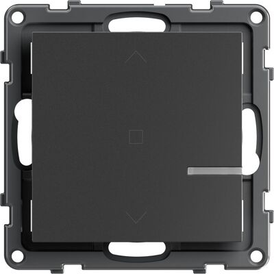 Legrand, Lichtschalter + Storenschalter, Seano with Netatmo 765939 Wandsender Rollladen Anthrazit Legrand, Lichtschalter + Storenschalter, Seano with Netatmo 765939 Wandsender Rollladen Anthrazit