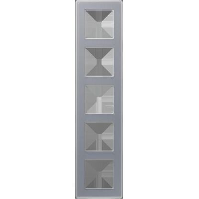 JUNG, Zubehör Schalterprogramm, AV585GLMKG Glasrahmen 5f JUNG, Zubehör Schalterprogramm, AV585GLMKG Glasrahmen 5f