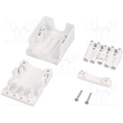 BM Group Steckverbinder: Klemmleiste abschaltbar Schraubklemme 16A, Elektronikkabel + Stecker, Weiss BM Group Steckverbinder: Klemmleiste abschaltbar Schraubklemme 16A, Elektronikkabel + Stecker, Weiss