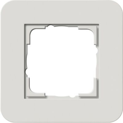Gira - Abdeckrahmen 1fach - Hellgrau/Anthrazit - Schalterprogramm Gira - Abdeckrahmen 1fach - Hellgrau/Anthrazit - Schalterprogramm
