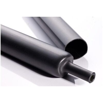 RS PRO, Schrumpfschlauch, Wärmeschrumpfschlauch kleberbeschichtet Schwarz, Ø 75mm Schrumpfrate 3:1, Länge 1.22m (1x) RS PRO, Schrumpfschlauch, Wärmeschrumpfschlauch kleberbeschichtet Schwarz, Ø 75mm Schrumpfrate 3:1, Länge 1.22m (1x)