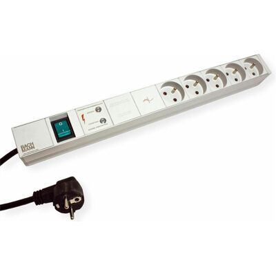 Bachmann Stromverteilungseinheit - Rack, 5 Ausgänge, 230V, 2m Bachmann Stromverteilungseinheit - Rack, 5 Ausgänge, 230V, 2m