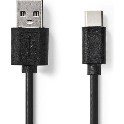 Nedis USB-Kabel USB 2.0 USB-A Stecker USB-C™ Stecker 2.5 W 480 Mbps Vernickelt 1.00 m (1 m, USB 2.0, 2.50 W), USB Kabel Nedis USB-Kabel USB 2.0 USB-A Stecker USB-C™ Stecker 2.5 W 480 Mbps Vernickelt 1.00 m (1 m, USB 2.0, 2.50 W), USB Kabel