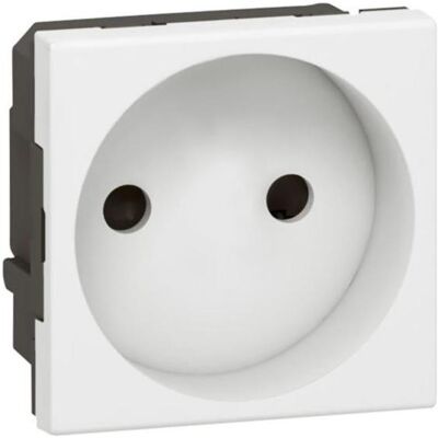 Legrand, Steckdose, Mosaik-Einzelsteckdose 16A weiss (077110) Legrand, Steckdose, Mosaik-Einzelsteckdose 16A weiss (077110)