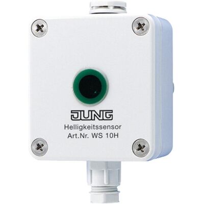 JUNG, Zubehör Schalterprogramm, Helligkeitssensor KNX AP 0-60000lx 1Kan WS10H JUNG, Zubehör Schalterprogramm, Helligkeitssensor KNX AP 0-60000lx 1Kan WS10H