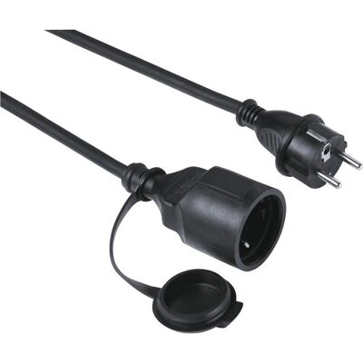 Hama Verlängerungskabel, 00223252 Verlängerungskabel Outdoor IP44 für aussen, Schutzdeckel, 10 m, schwarz (10 m) Hama Verlängerungskabel, 00223252 Verlängerungskabel Outdoor IP44 für aussen, Schutzdeckel, 10 m, schwarz (10 m)