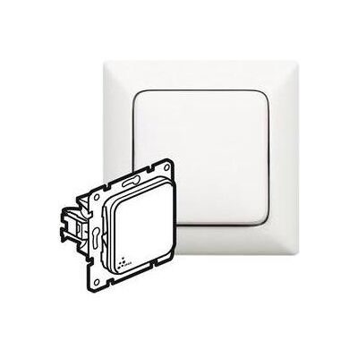 Legrand Einsatz Taster Wippe Feuchtraum Unterputz Creo ultraweiss 776704, Schalter + Taster, Weiss Legrand Einsatz Taster Wippe Feuchtraum Unterputz Creo ultraweiss 776704, Schalter + Taster, Weiss