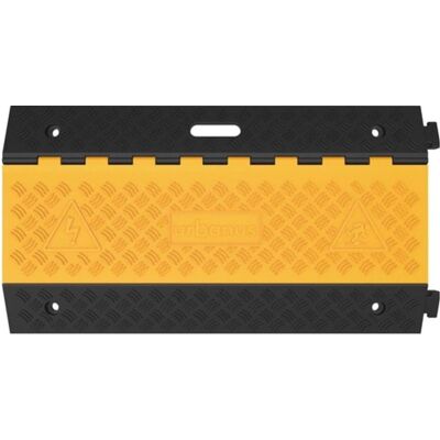 HP Autozubehör, Kabelschutz + Kabelführung, Schlauch- und Kabelbrücke L900xB500xH50mm Gummi schwarz/gelb 5 Kanäle (Kabelbrücke, 90 cm) HP Autozubehör, Kabelschutz + Kabelführung, Schlauch- und Kabelbrücke L900xB500xH50mm Gummi schwarz/gelb 5 Kanäle (Kabelbrücke, 90 cm)