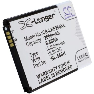 NoName Battery for BL-54SG replacement battery, Batterien + Akkus NoName Battery for BL-54SG replacement battery, Batterien + Akkus