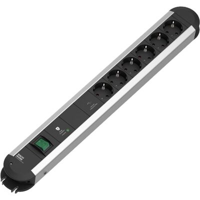 Bachmann Modell 331.075 Steckdosenleiste - 6 Anschlüsse, CEE 7/3, 2m Kabel Bachmann Modell 331.075 Steckdosenleiste - 6 Anschlüsse, CEE 7/3, 2m Kabel