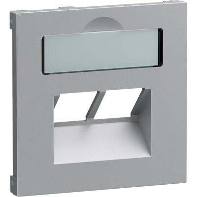Legrand, Zubehör Schalterprogramm, SEANO Abdeckung 2x RJ45 für Datendosen von Metz, Telegärtner und Rutenbeck, inkl. Beschriftungsfeld Legrand, Zubehör Schalterprogramm, SEANO Abdeckung 2x RJ45 für Datendosen von Metz, Telegärtner und Rutenbeck, inkl. Beschriftungsfeld