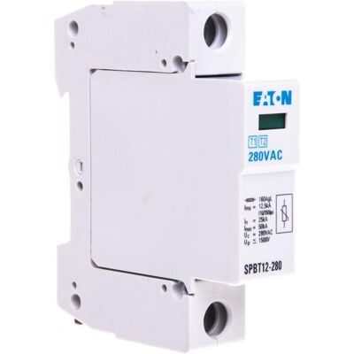 Eaton, Überspannungsschutz, Überspannungsableiter SPBT12-280/1 - 158306 Eaton, Überspannungsschutz, Überspannungsableiter SPBT12-280/1 - 158306