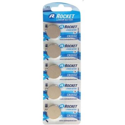 Rocket CR2032 Batterie (5 Stk., CR2032, 210 mAh), Batterien + Akkus Rocket CR2032 Batterie (5 Stk., CR2032, 210 mAh), Batterien + Akkus