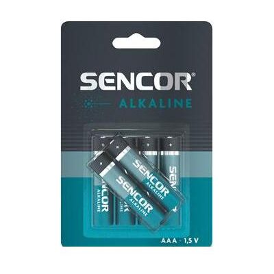 Sencor Einmal alkalisch Batterie AAA, 6-pack (6 Stk., AAA), Batterien + Akkus Sencor Einmal alkalisch Batterie AAA, 6-pack (6 Stk., AAA), Batterien + Akkus
