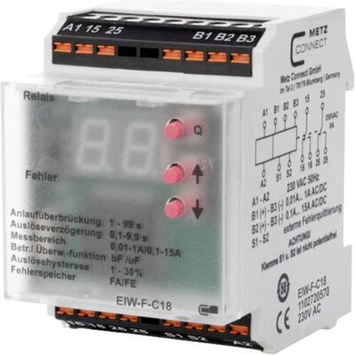 Metz Connect 1102720570 Überwachungsrelais - 2 Schalter - 230V AC Metz Connect 1102720570 Überwachungsrelais - 2 Schalter - 230V AC