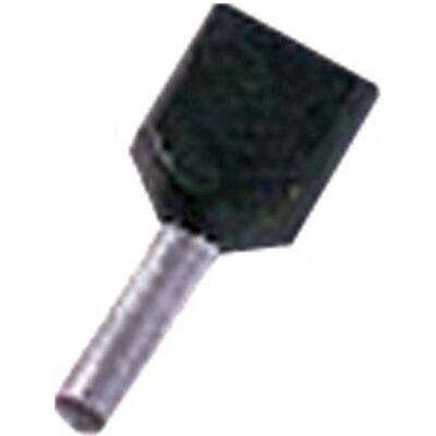 Intercable, Kabelverbindung, Zwillings- ICIAE1512Z aderendhülse 2x1,5qmm 12mm schwarz Intercable, Kabelverbindung, Zwillings- ICIAE1512Z aderendhülse 2x1,5qmm 12mm schwarz