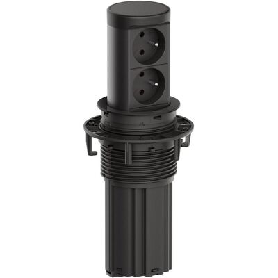 Bachmann, Steckdosenleiste, ELEVATOR2 2xUTE (2x, CEE 7/5, Typ 13, 2 m) Bachmann, Steckdosenleiste, ELEVATOR2 2xUTE (2x, CEE 7/5, Typ 13, 2 m)