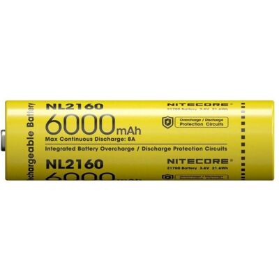 Nitecore Akku NL2160 21700 6000mAh Nitecore Akku NL2160 21700 6000mAh