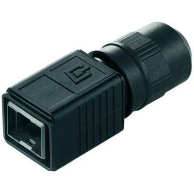Telegärtner STX V4, Elektronikkabel + Stecker, Schwarz Telegärtner STX V4, Elektronikkabel + Stecker, Schwarz