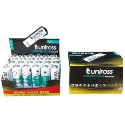 Uniross AA Alkaline, Batterien + Akkus Uniross AA Alkaline, Batterien + Akkus