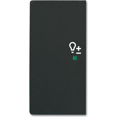 Busch-Jaeger, Zubehör Schalterprogramm, Busch-Jäger Wippe 2-fach links, mit Symbol "Dimmer" 6234-21-885 Busch-Jaeger, Zubehör Schalterprogramm, Busch-Jäger Wippe 2-fach links, mit Symbol "Dimmer" 6234-21-885