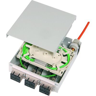 Telegärtner Telegärtner, TS-Verteiler 6xLC-D Spleißkassette, Server Zubehör, Grau Telegärtner Telegärtner, TS-Verteiler 6xLC-D Spleißkassette, Server Zubehör, Grau