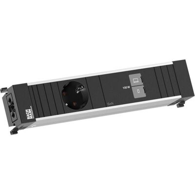 Bachmann, Steckdosenleiste, CONF M 1xCEE7/3 1xUSB C/C 100W (1x, CEE 7/3, USB-C) Bachmann, Steckdosenleiste, CONF M 1xCEE7/3 1xUSB C/C 100W (1x, CEE 7/3, USB-C)
