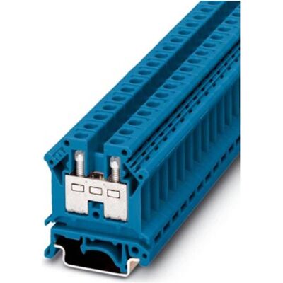 Phoenix Contact Durchgangsreihenklemme UK 10 BU Blau 50 St., Elektronikkabel + Stecker, Blau Phoenix Contact Durchgangsreihenklemme UK 10 BU Blau 50 St., Elektronikkabel + Stecker, Blau