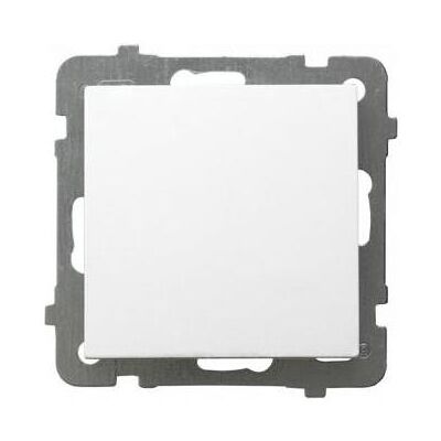 Ospel ŁP-1G/m/00, Schalter + Taster, Weiss Ospel ŁP-1G/m/00, Schalter + Taster, Weiss