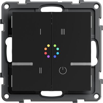 Legrand, Lichtschalter + Storenschalter, Seano m Netatmo Wandsender Legrand, Lichtschalter + Storenschalter, Seano m Netatmo Wandsender