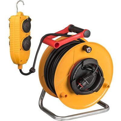 Brennenstuhl Kabelrolle, 1202441 Cable Reel Electric Stand BT Pro 40m H07RNF 3 G15 (40 m, 1.50 mm²) Brennenstuhl Kabelrolle, 1202441 Cable Reel Electric Stand BT Pro 40m H07RNF 3 G15 (40 m, 1.50 mm²)