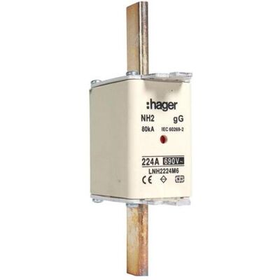Hager, Sicherung, LNH2224M6 (224 A) Hager, Sicherung, LNH2224M6 (224 A)